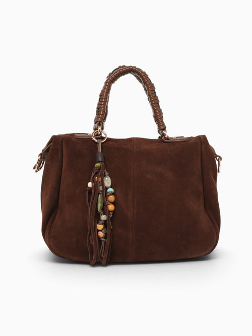 Diana Top Handle Brown Brown