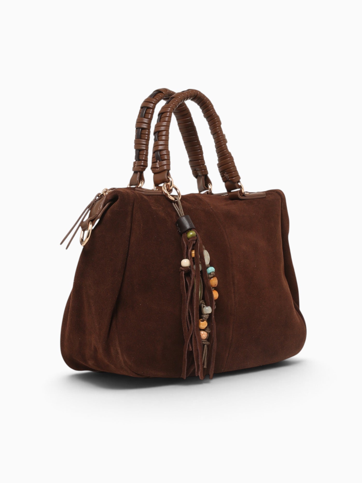 Diana Top Handle Brown Brown