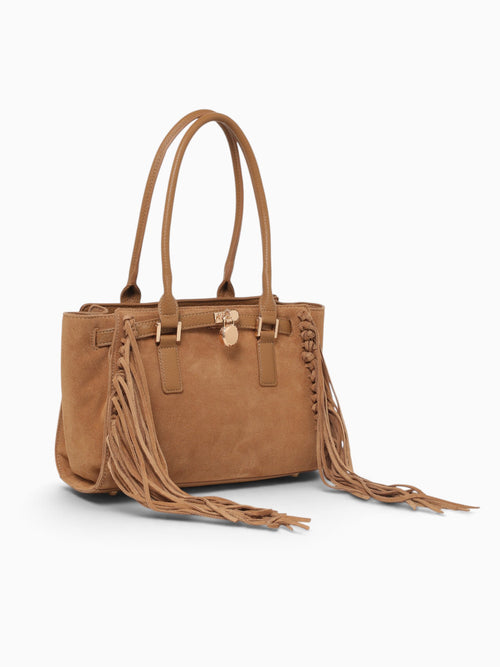 Western Ew Shoulder Bag Beige Beige