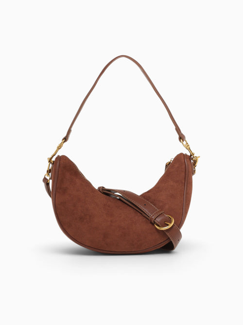 Cecilia Shoulder Bag Choco Brown Brown