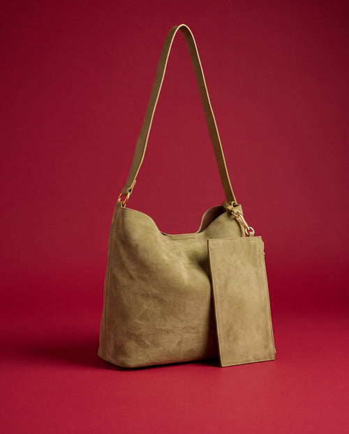 Amber Shoulder Bag Olive Green
