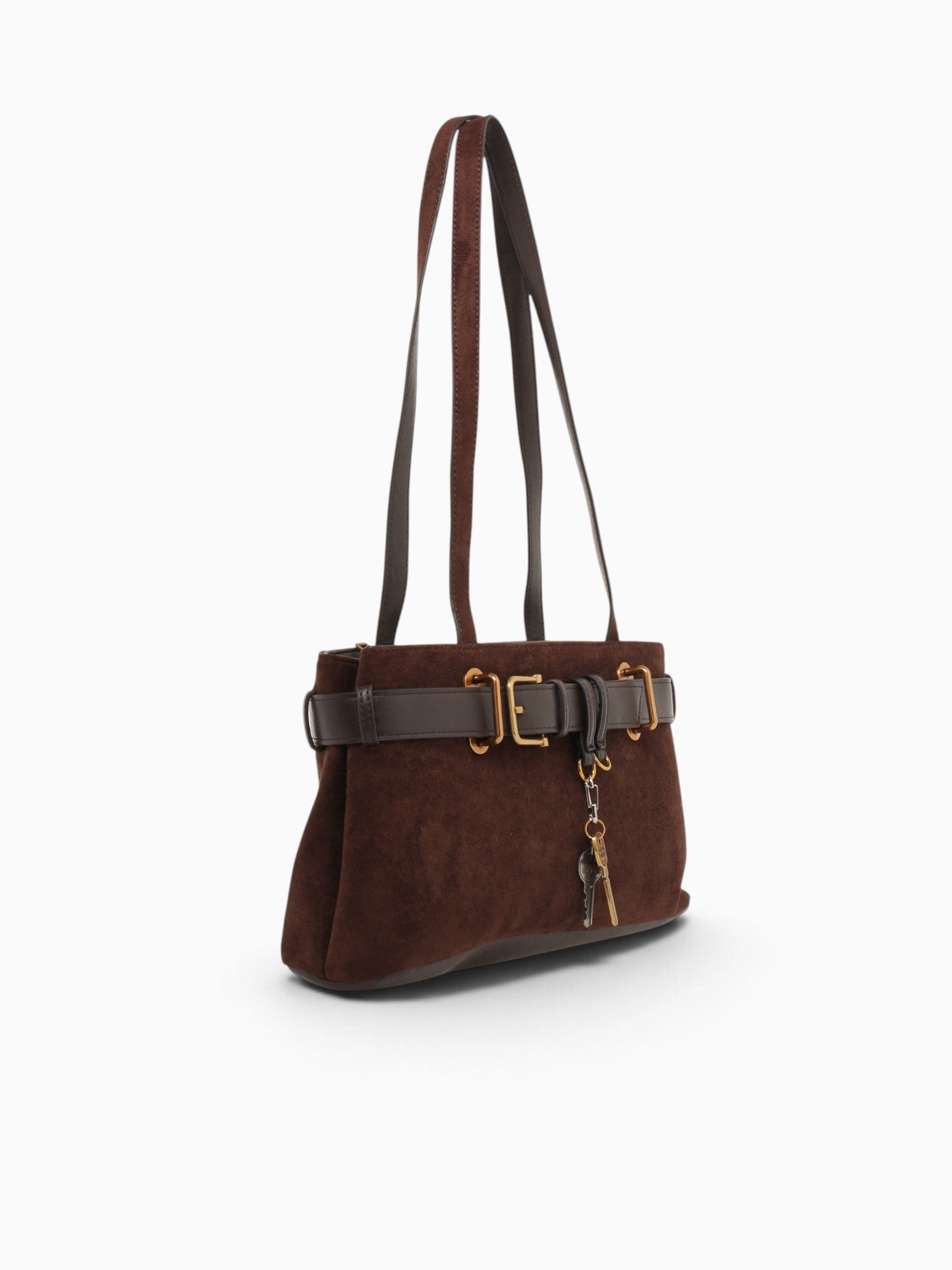 Elisse Shoulder Bag Brown Brown