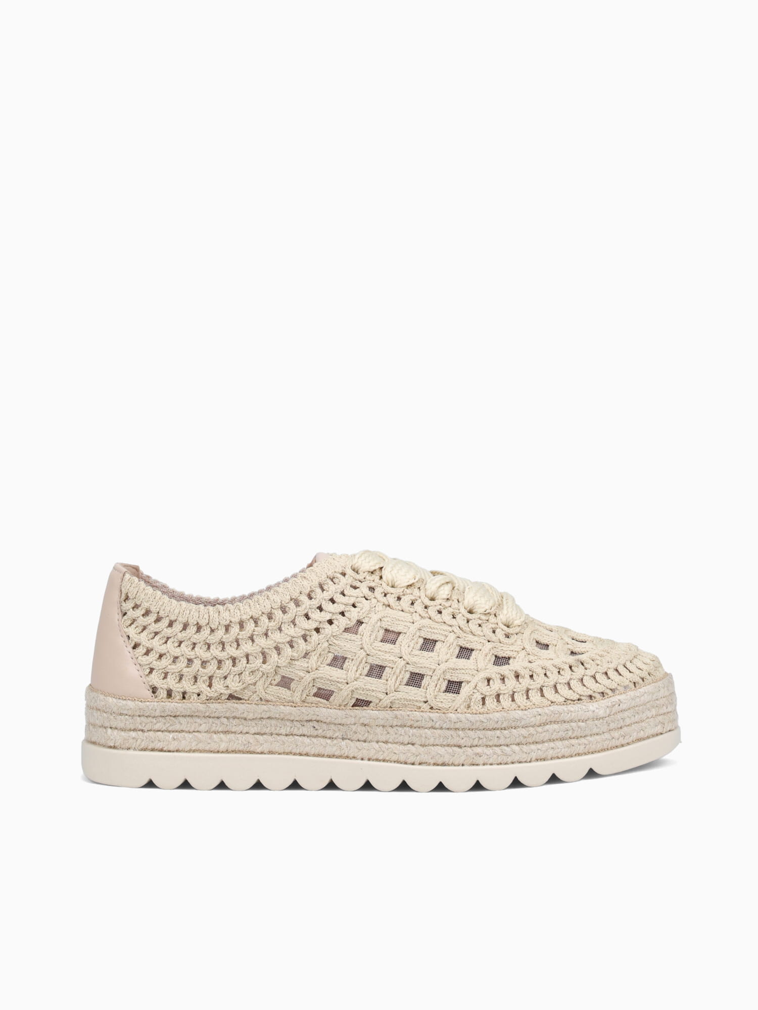 Eleanor Cream Weave Natural / 5 / M