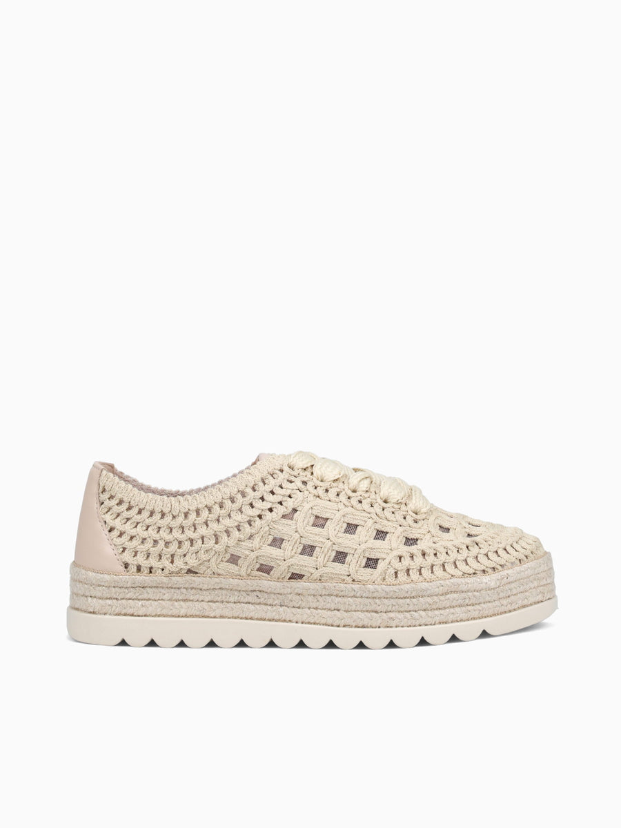 Eleanor Cream Weave Natural / 5 / M