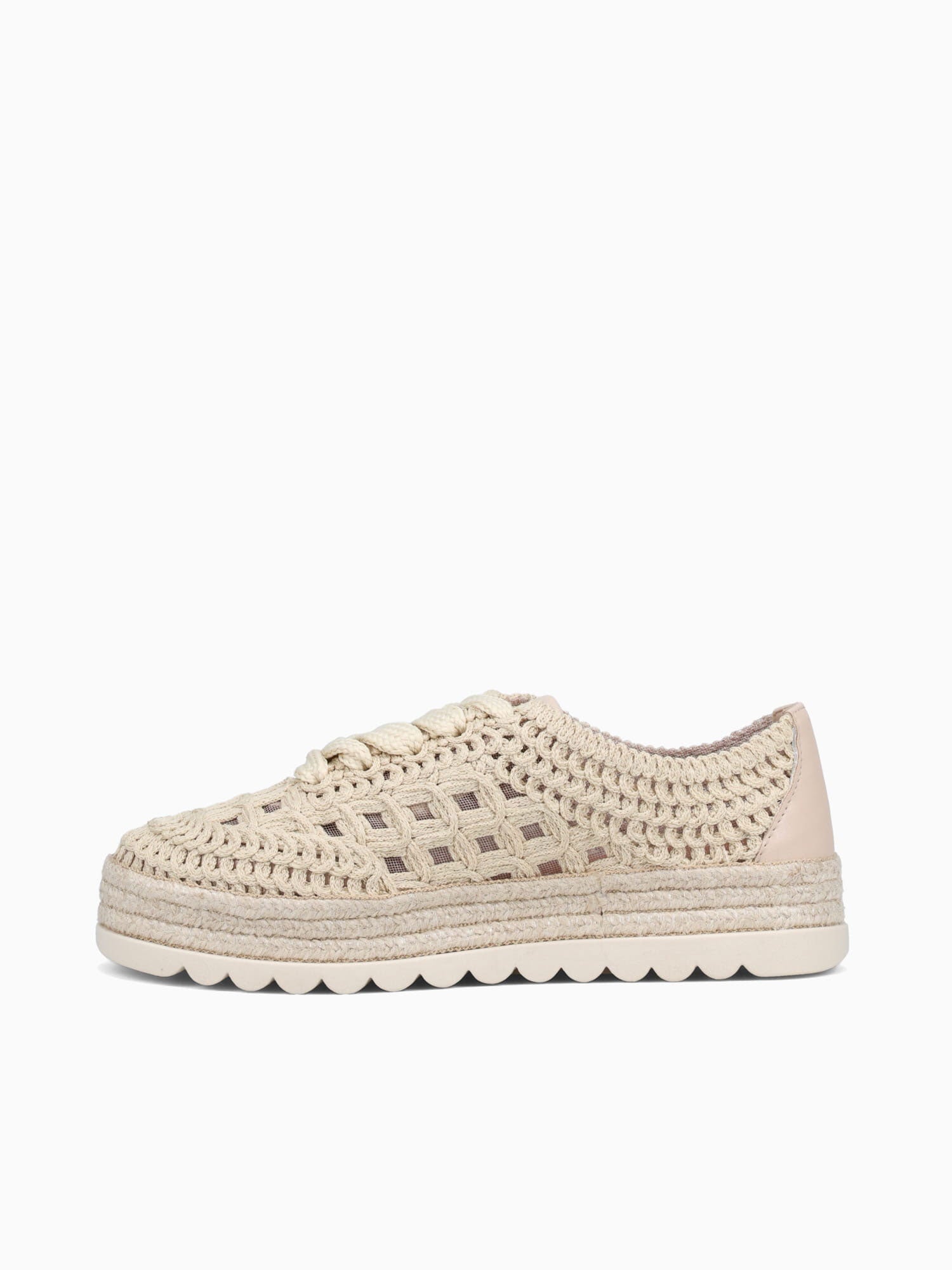 Eleanor Cream Weave Natural / 5 / M