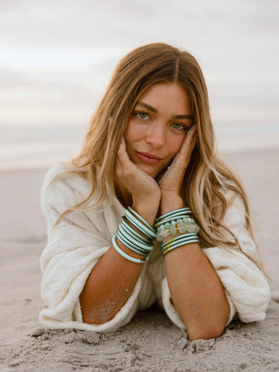 Seafoam Bracelet Light Green / ONE