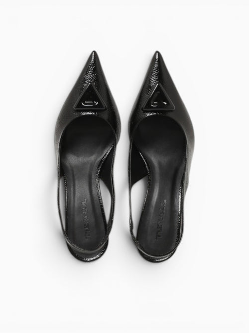 Atlanta 10 Black Zaffiano Patent Black / 5 / M