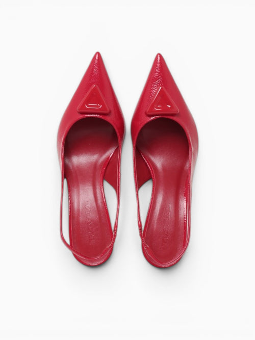 Atlanta 10 Red Zaffiano Patent Red / 5 / M