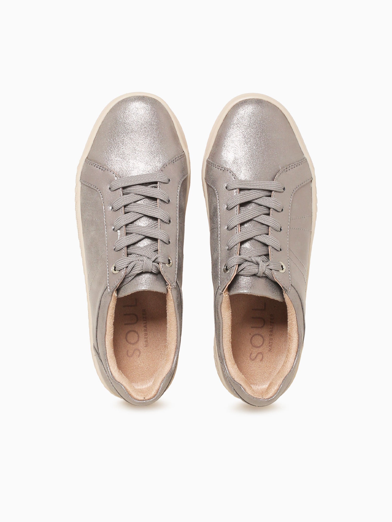 Neela Steel Grey Metallic Silver / 5 / M