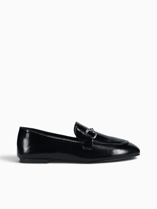 Abbie Black Smooth Leather Black / 5 / M