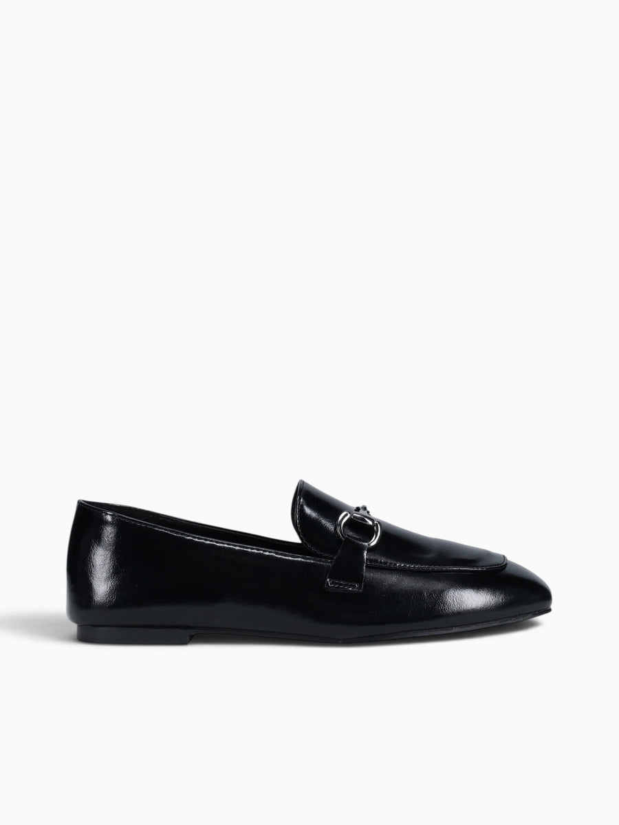 Abbie Black Smooth Leather Black / 5 / M
