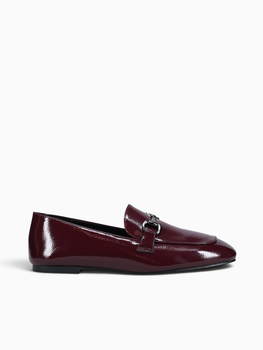 Abbie Burgundy Smooth Leather Wine / 5 / M