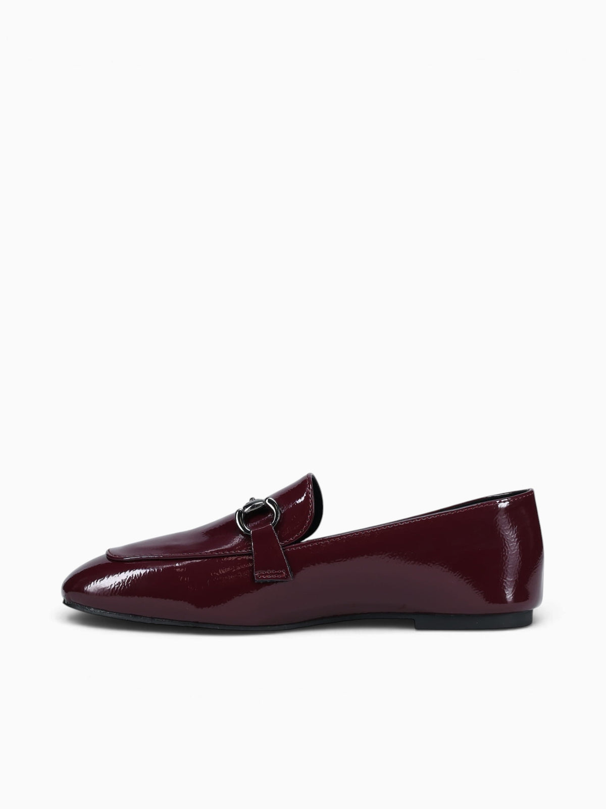 Abbie Burgundy Smooth Leather Wine / 5 / M