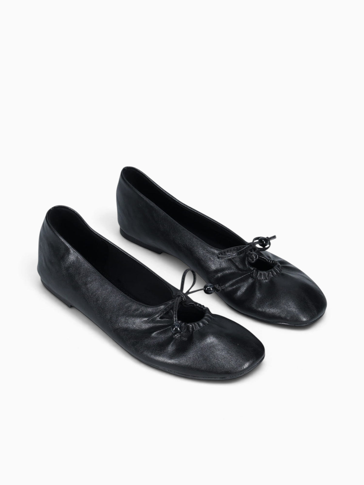 Andy Black Smooth Leather Black / 5 / M