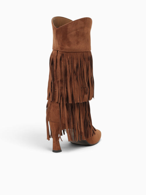Ariel  Camel Suede Tan / 5 / M