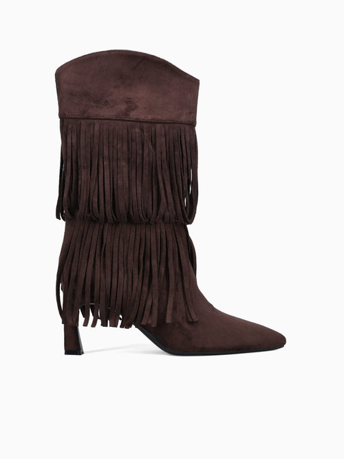 Ariel Brown Suede Brown / 5 / M