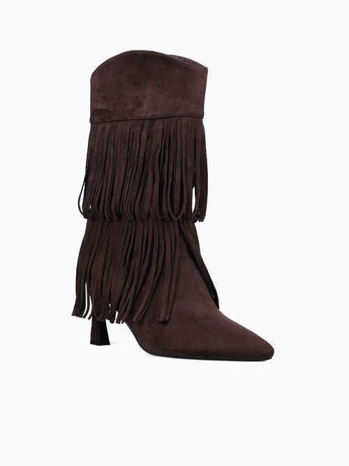 Ariel Brown Suede Brown / 5 / M