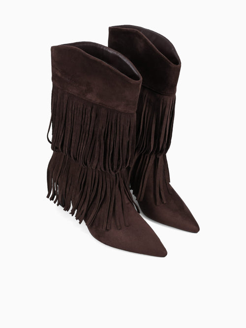 Ariel Brown Suede Brown / 5 / M