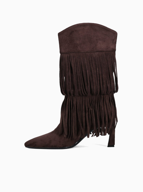 Ariel Brown Suede Brown / 5 / M