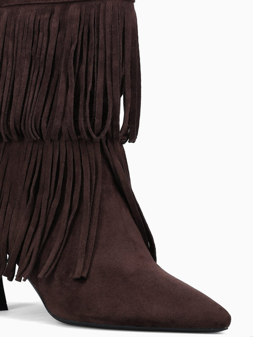 Ariel Brown Suede Brown / 5 / M