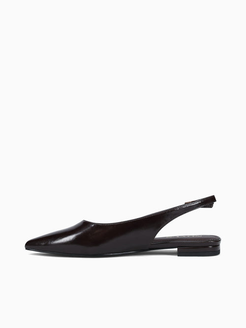 Alida Brown Patent Brown / 5 / M