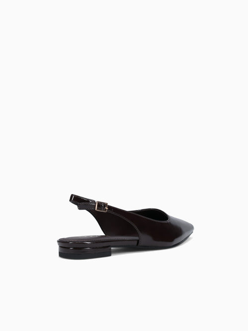 Alida Brown Patent Brown / 5 / M
