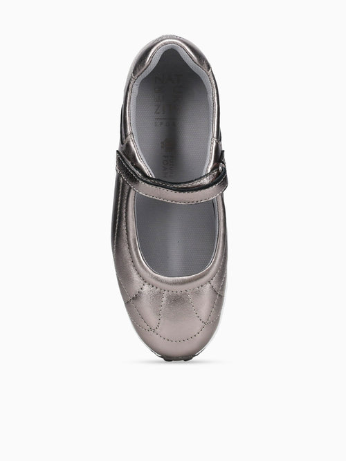 Cadey Pewter Leather Pewter / 5 / M