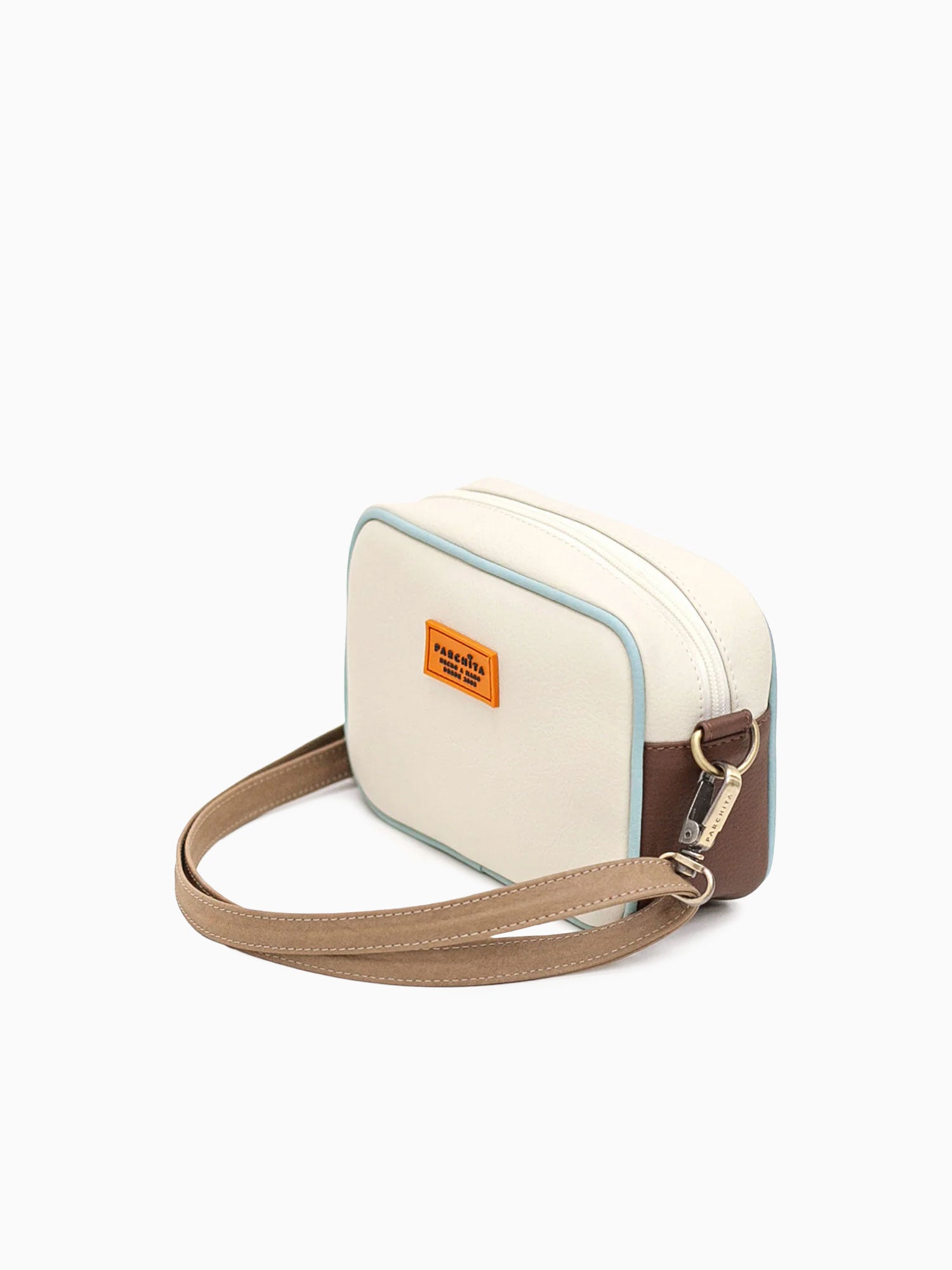 Bandolera Mika Beige X Marron Beige