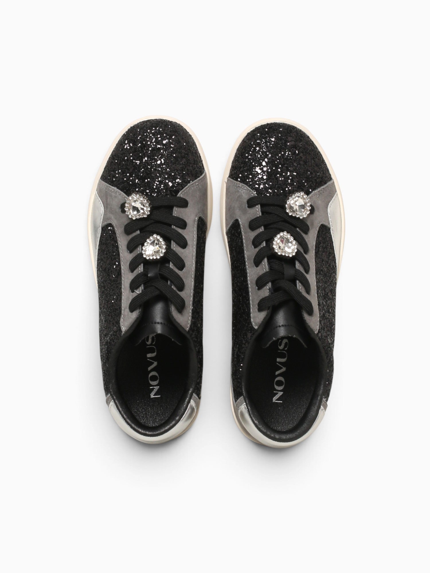 Scarlett Black Glitter Black / 5 / M