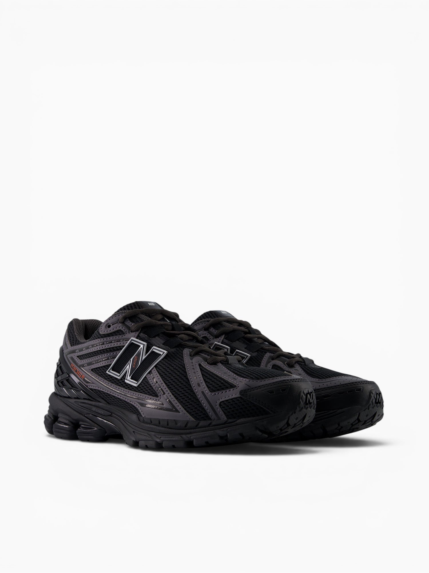 1906r Black Leather Mesh Black / 8 / M