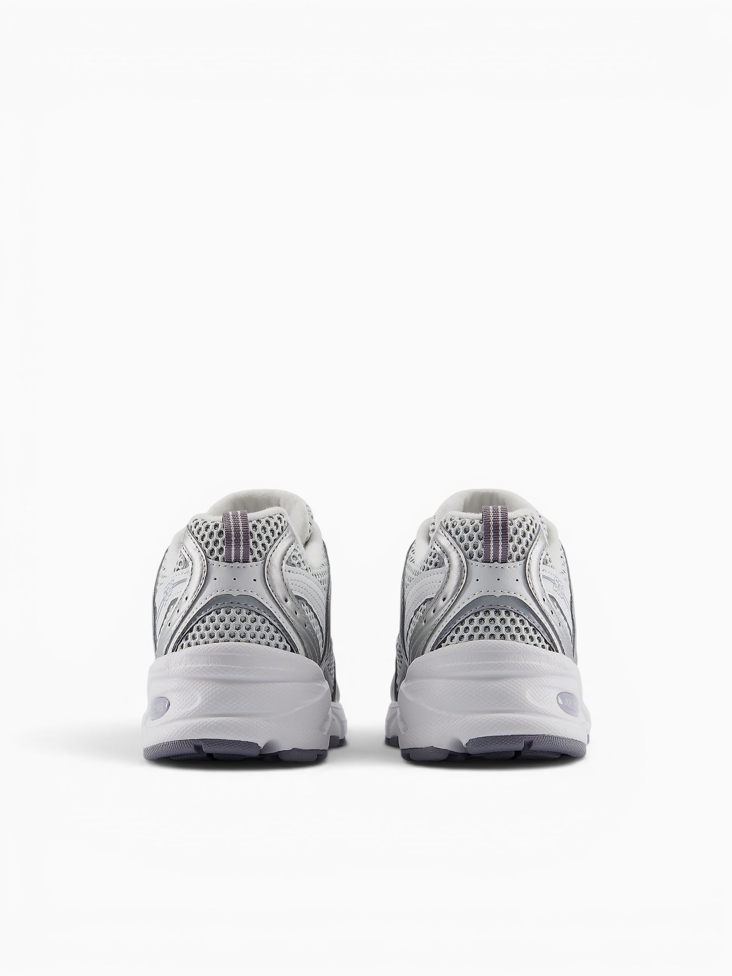 530 Grey Silver Leather Mesh Grey / 4 / M
