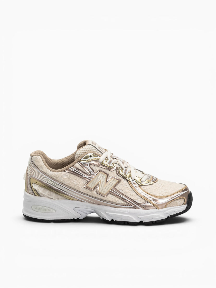 740 Gold Leather Mesh