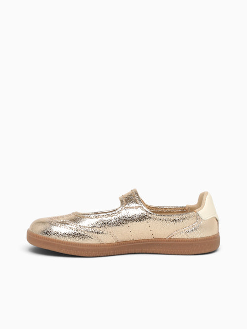 Jayleen Gold Crinckle Gold / 5 / M