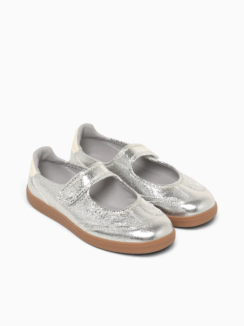 Jayleen Silver Crinckle Silver / 5 / M