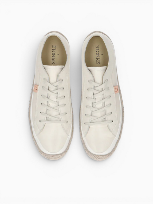 Iconic Ivory Leather Off White / 8 / M