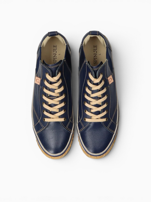 Popular Boot Dark Navy Leather Navy / 8 / M