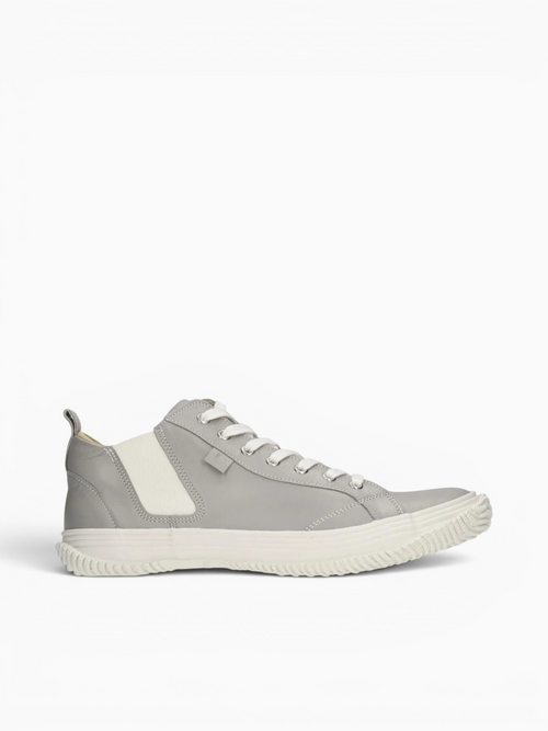 Popular Boot Light Grey Leather Grey / 8 / M