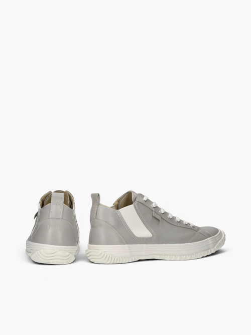 Popular Boot Light Grey Leather Grey / 8 / M