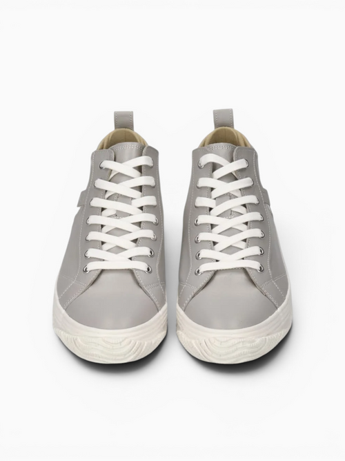 Popular Boot Light Grey Leather Grey / 8 / M