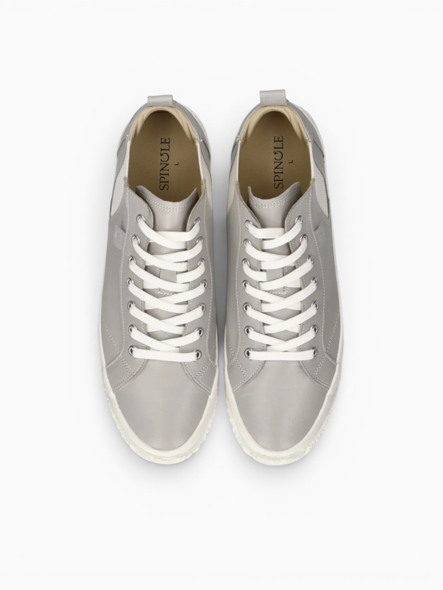 Popular Boot Light Grey Leather Grey / 8 / M