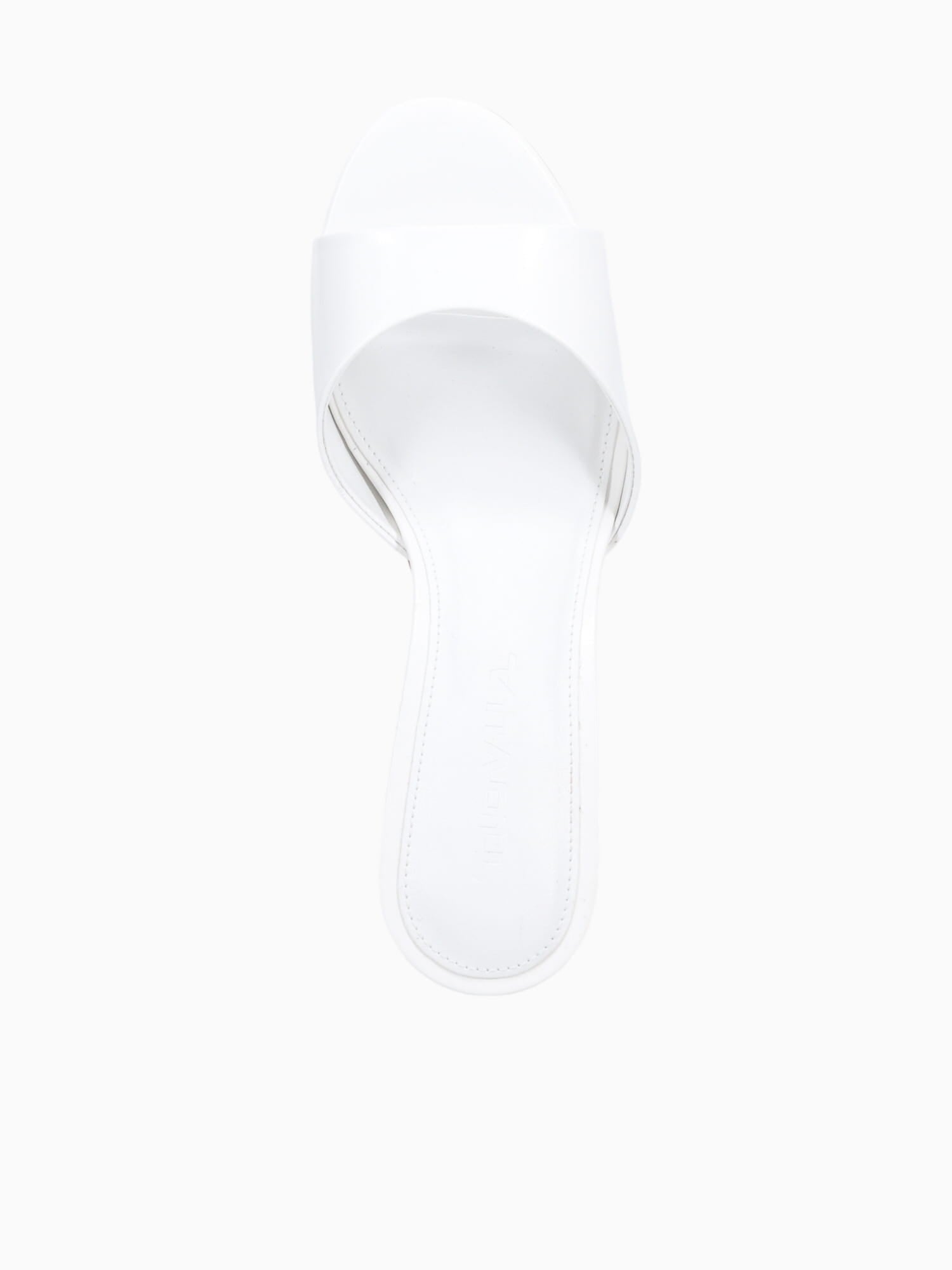 Maarva White Leather White / 5 / M