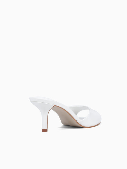 Maarva White Leather White / 5 / M