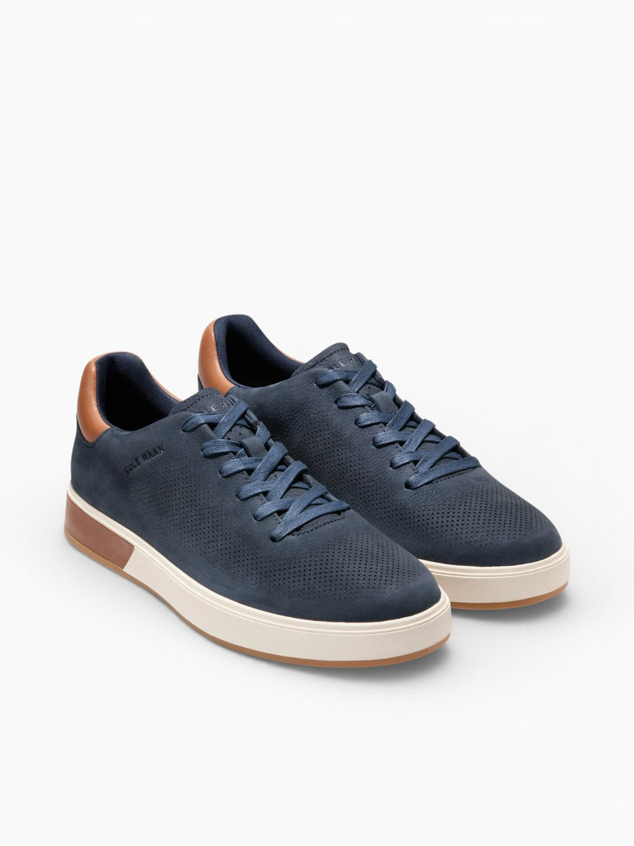 Grandpro Angleace Navy Blazer Suede Navy / 7 / M