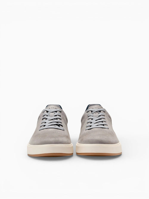 Grandpro Angleace Sea Stone Ivory suede Light Grey / 7 / M