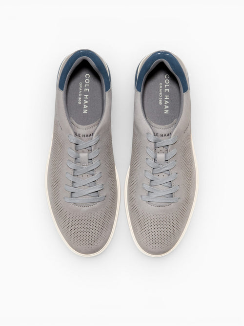 Grandpro Angleace Sea Stone Ivory suede Light Grey / 7 / M