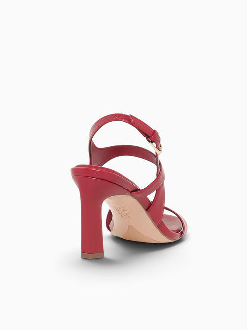 Suri Hearts Flame Red Leather Red / 5 / M