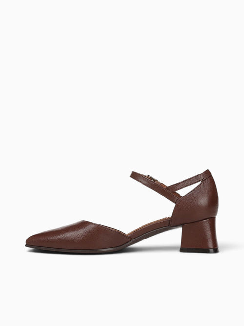 Maddox Cappuccino Brown Leather Brown / 5 / M