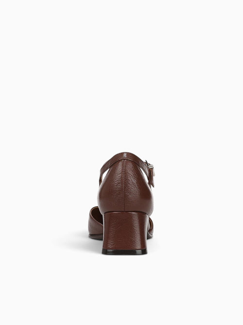 Maddox Cappuccino Brown Leather Brown / 5 / M