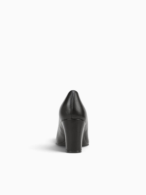 Ella Black Leather Black / 5 / M