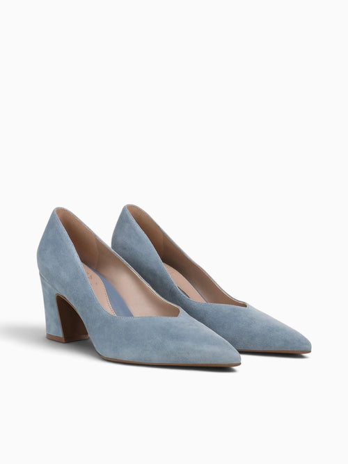 Ella Blue Ash Suede Light Blue / 5 / M